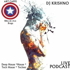DJ KRISHNO - PODCAST LIVE ART CAFFE RIBAD'AVE PORTUGAL SUMMER  2018