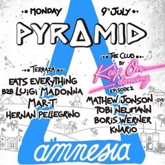 Amnesia Ibiza Terrace, July 2018