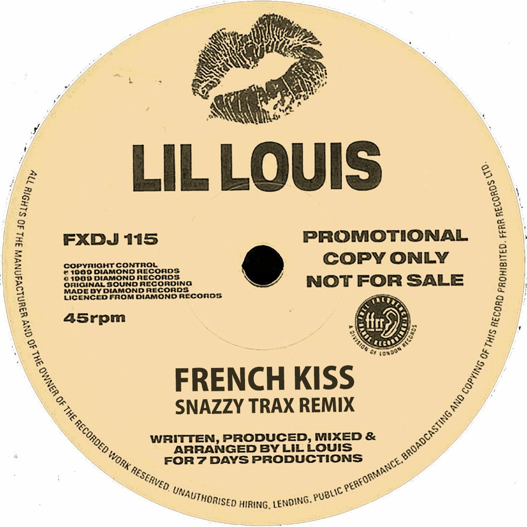 Li'l Louis – French Kiss (Kriece Remix) Li'l Louis – French Kiss (Kriece Remix) – Vinyl (12
