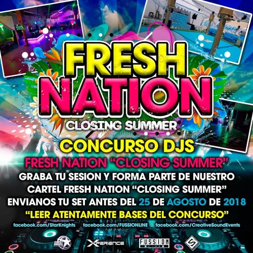 Talkover @ CONCURSO FRESH NATION CLOSING SUMMER EDITION