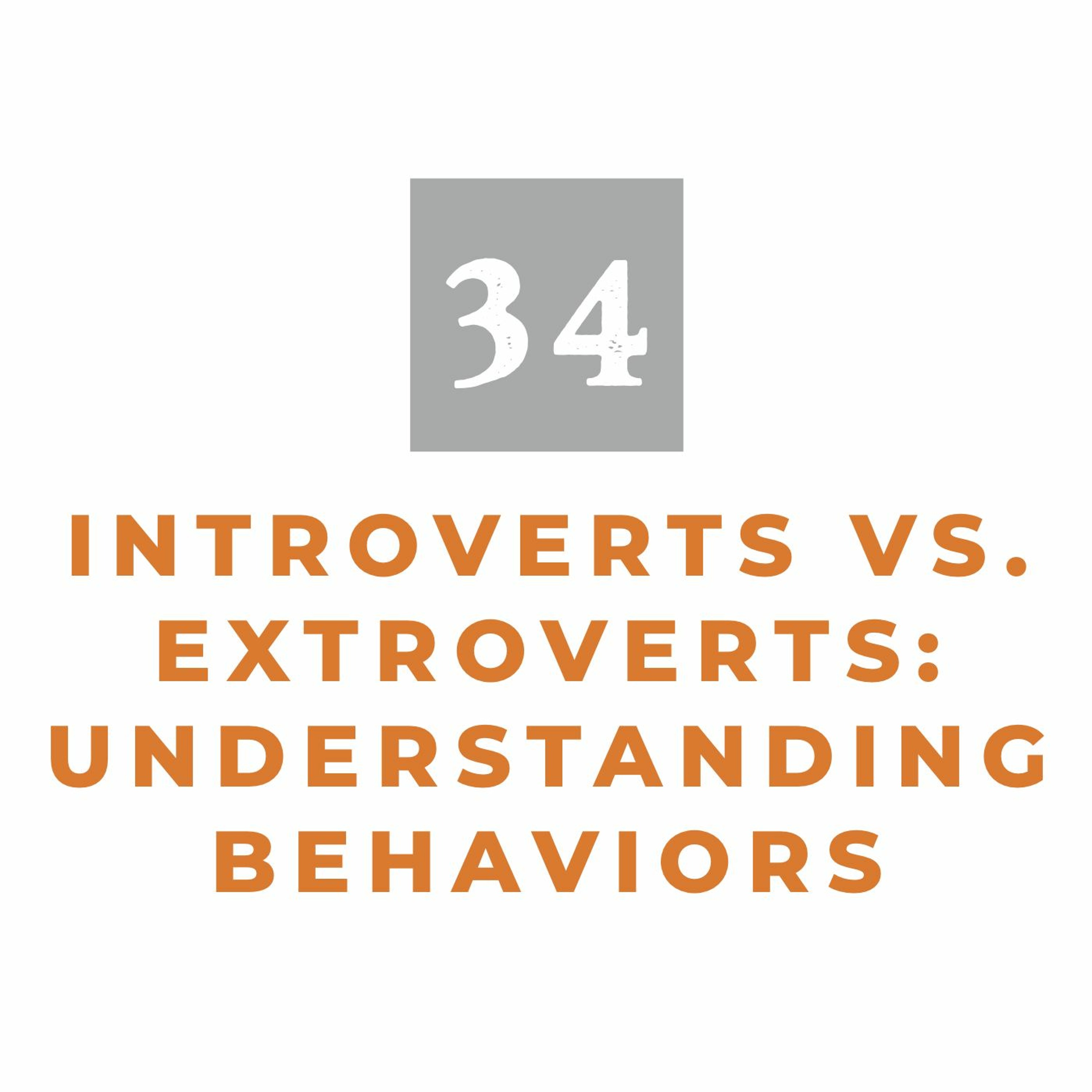 MMM 34: Introverts vs. Extroverts: Understanding Behaviors episode artwork