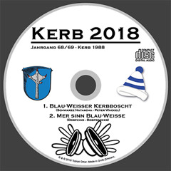 Blau-Weißer Kerbboscht