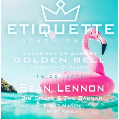 Etiquette Presents.....Summer Beach Party 2018 Promo Mix