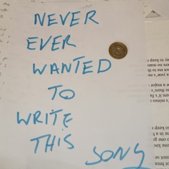 NEVER WANTED TO WRITE THIS SONG