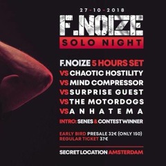 F.Noize Solo Night DJ Contest  - Mixed By The Kronyc