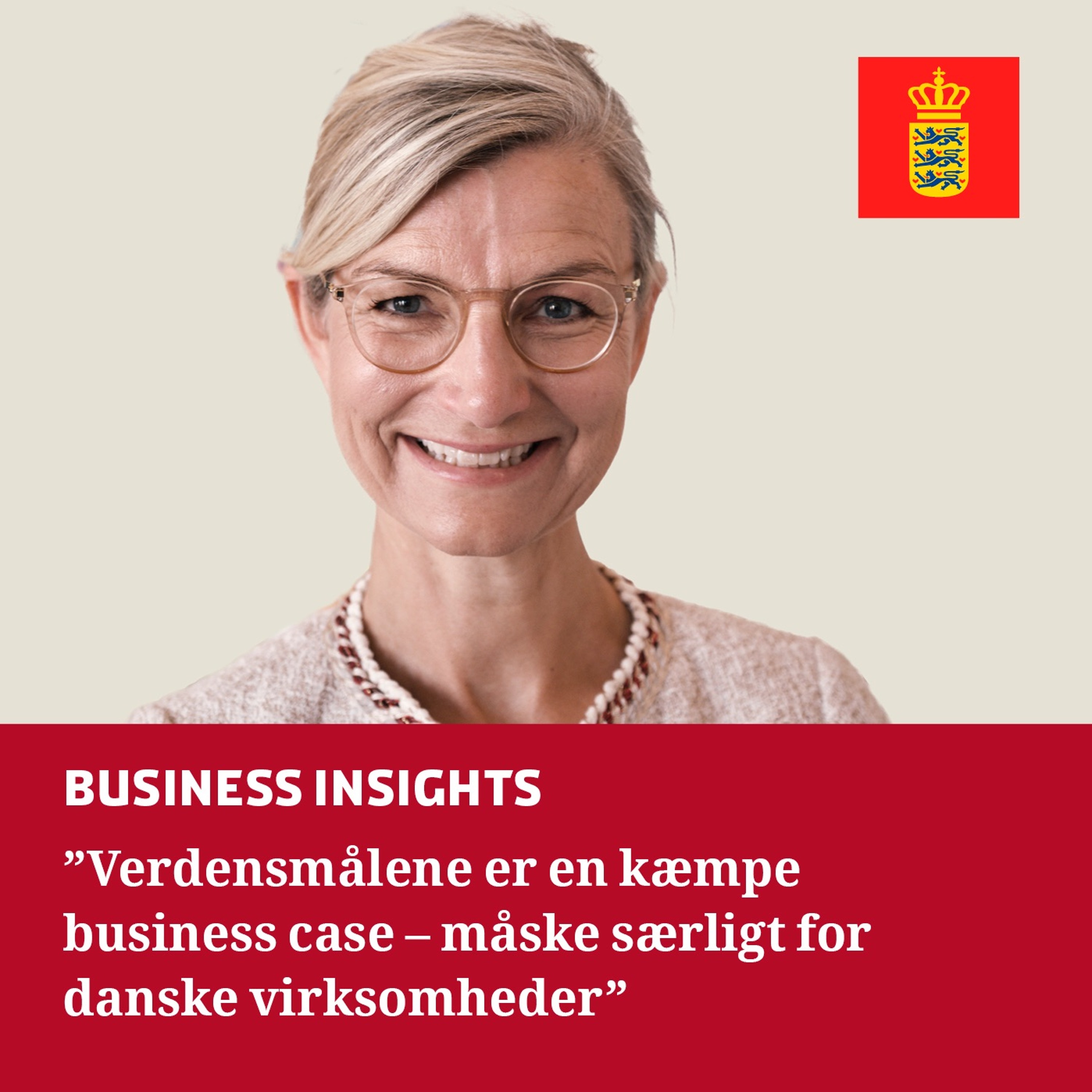 Verdensmålene er en kæmpe business case - og måske særligt for danske virksomheder