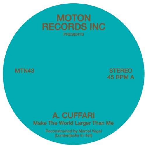 CUFFARI - Make The World Larger Than Me