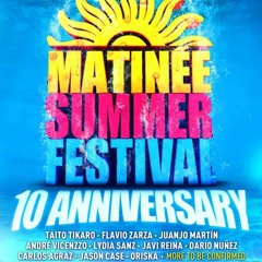 MATINEE SUMMER FESTIVAL 10th Anniversary MIX LIVE - JASON CASE in BARCELONA @ WATERPARK 08-07-2018