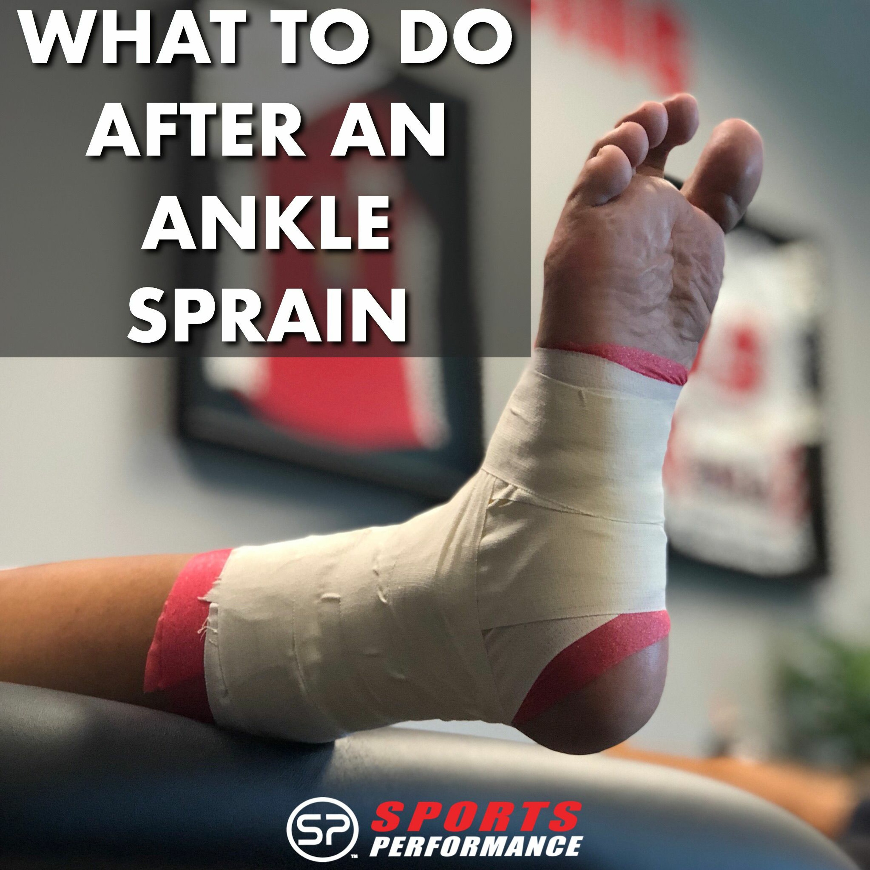 EP024 What To Do After An Ankle Sprain episode artwork
