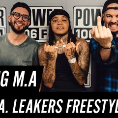Young M.A Freestyle W The L.A. Leakers - Freestyle #055