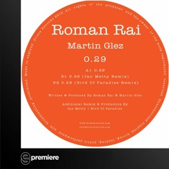 Premiere: Roman Rai & Martin Glez - 0.29 (Ian Metty Remix)- Dilate Records