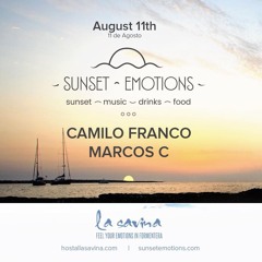 Camilo Franco live at Sunset Emotions La Savina Formentera - 11/08/2018