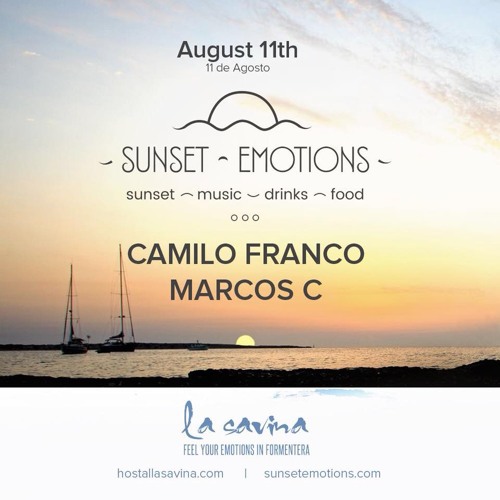 Camilo Franco Live At Sunset Emotions La Savina Formentera 11 08 2018 By Camilo Franco