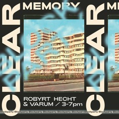 Robyrt Hecht & Varum @ Clear Memory Blockparty
