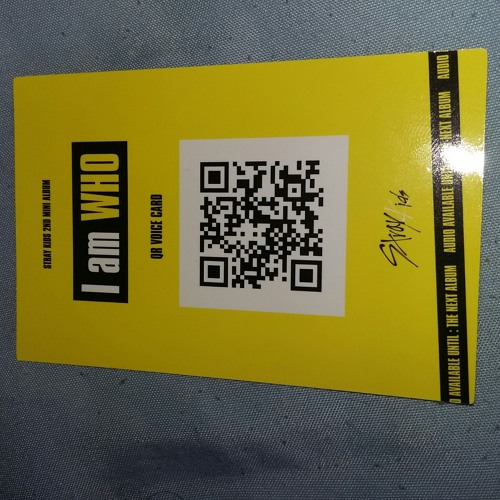 Stream STRAY KIDS- I AM WHO QR VOICE CARD by Luis Morales