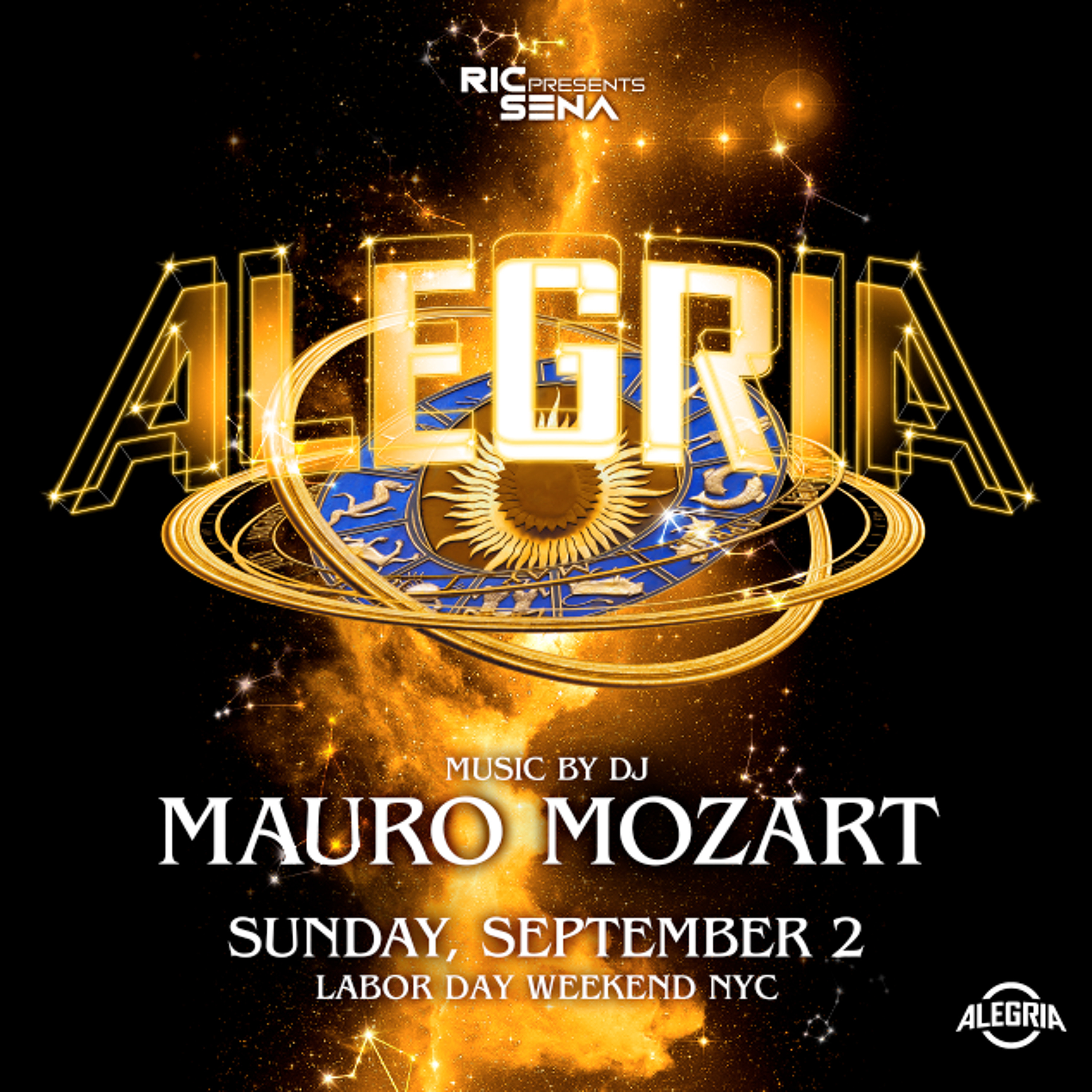 ALEGRIA ZODIAC - Labor Day Weekend 2018 NYC - MAURO MOZART episode artwork