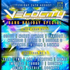 DJ Scott MC's Impulse & Retro - Velocity 24-8-18