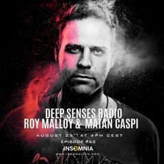 Deep Senses 063 - Roy Malloy (Guestmix by Matan Caspi) [August 2018]