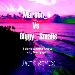 Maroon5 Vs Biggy Smalls  I Dont Wanna Know Vs Nasty Girl (J4ITS REMIX)