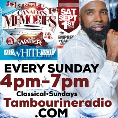 LIVE RADIO Tambourine Sun Aug 29