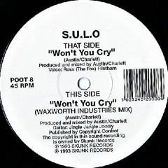 Won't You Cry - Waxworth Industries Remix