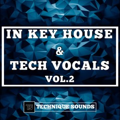IN KEY HOUSE & TECH VOCALS VOL.2 - TECHNIQUE SOUNDS