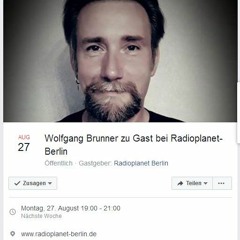 Interview von Radioplanet Berlin am 27. August 2018