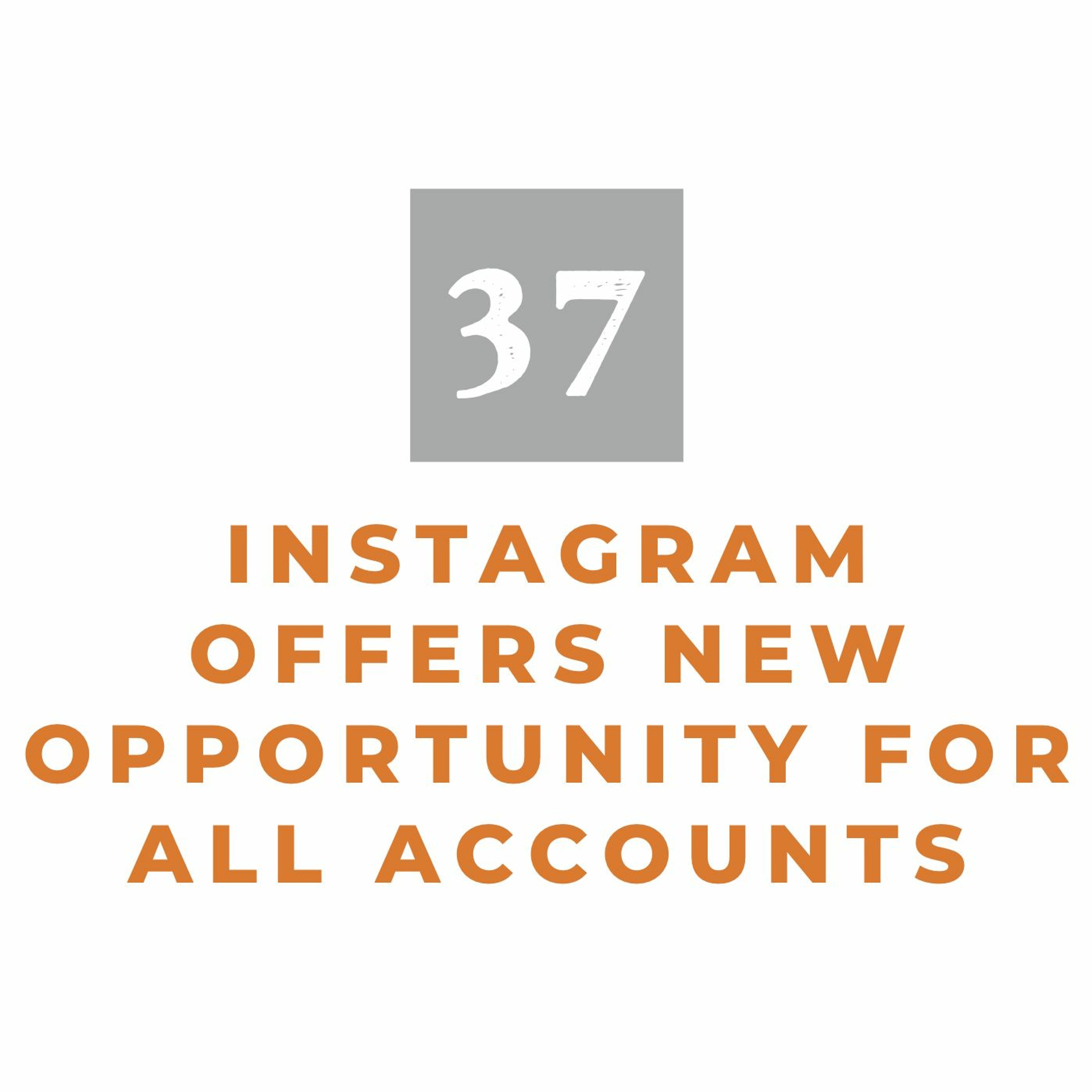MMM 37: Instagram Offers New Opportunity for All Accounts episode artwork