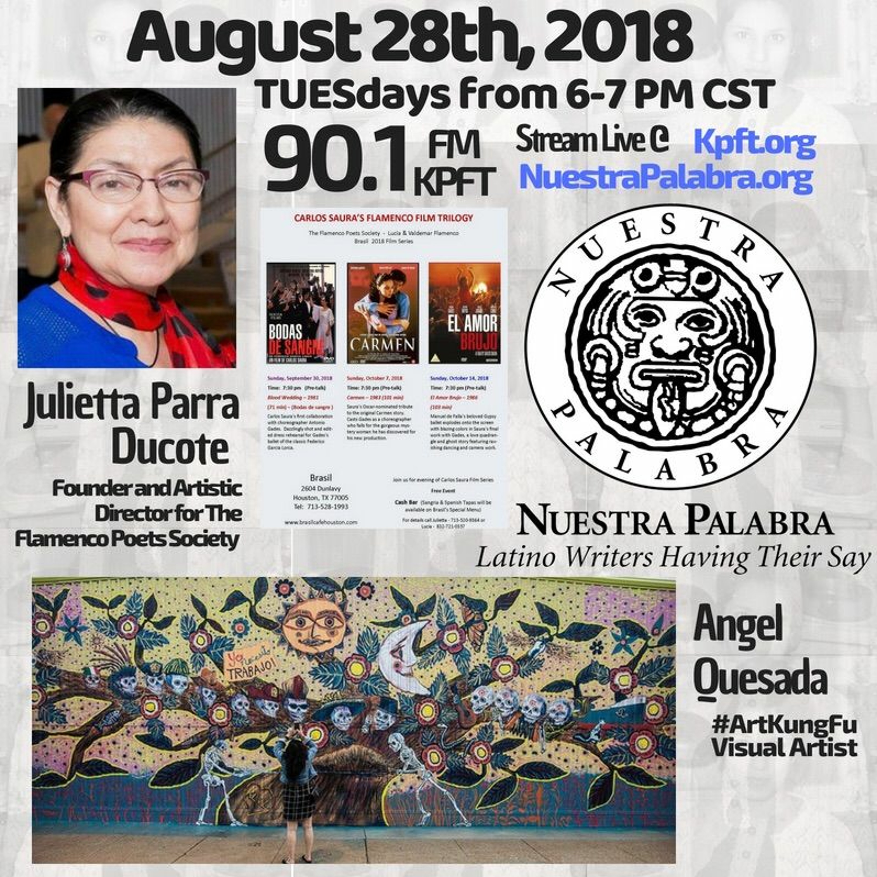 Nuestra Palabra: Latino Writers Have Their Say w/ Tony Diaz