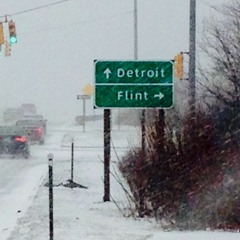 Muted Winter Freeway
