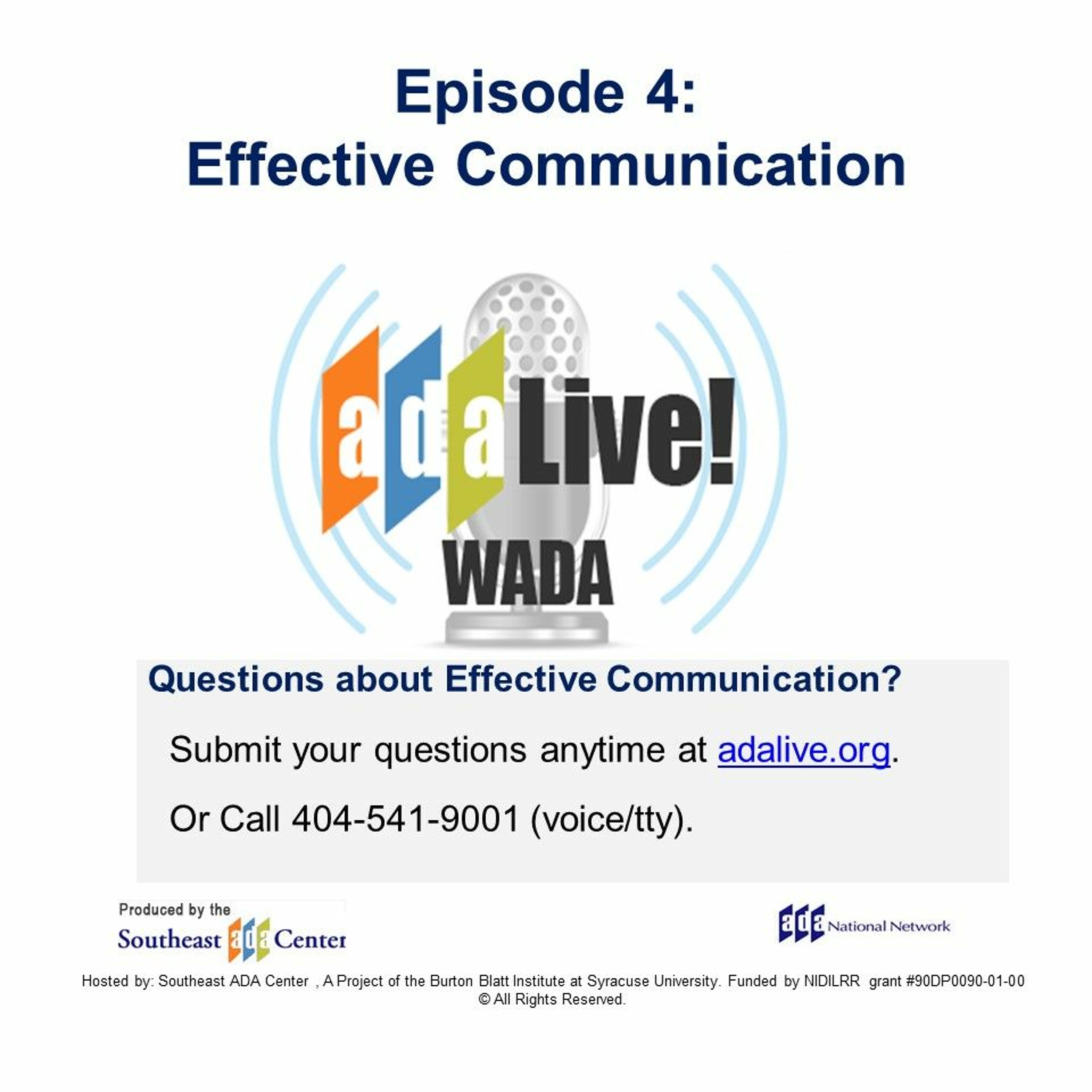 Episode 4: Effective Communication episode artwork