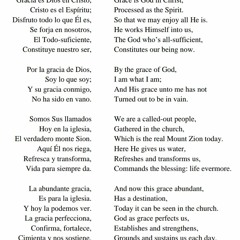 Grace is God in Christ (Gracia es Dios en Cristo)