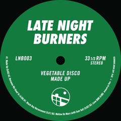 PREMIERE: Vegetable Disco - Because We Used To [Late Night Burners]