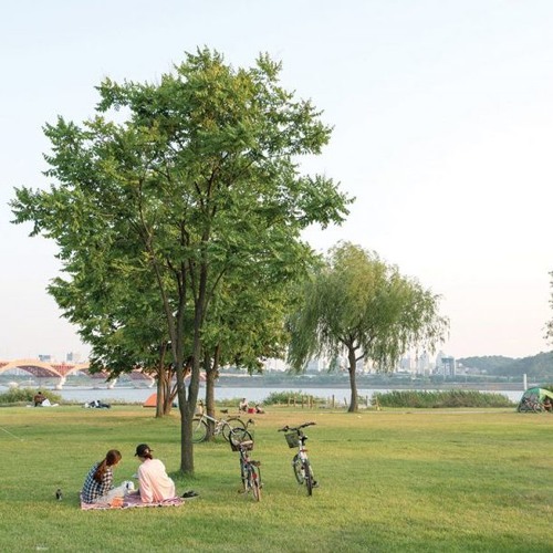 Em ăn gà rán ở Quảng trường nhân dân