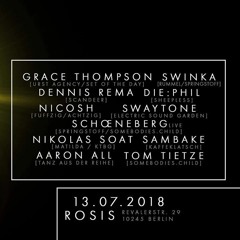 Grace Thompson l Rosis Club Berlin l Somebodies.Child l 13.07.2018