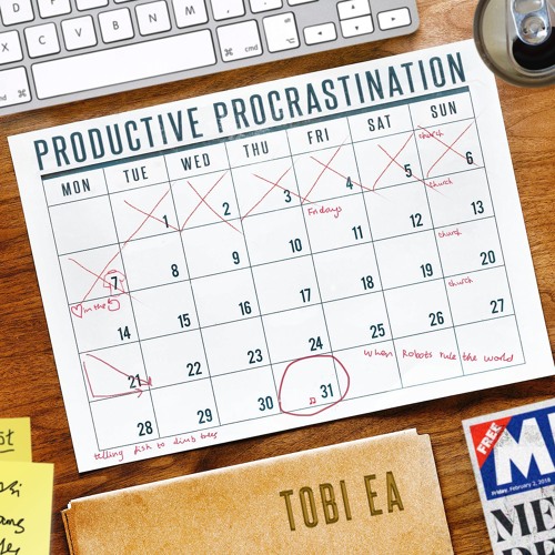 The struggle of doing something meaningful while you should be doing 'more meaningful'