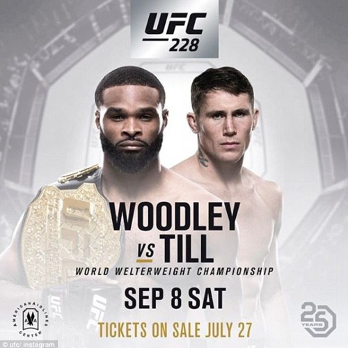 Stream episode UFC 228 Tyron Woodley Darren Till Media