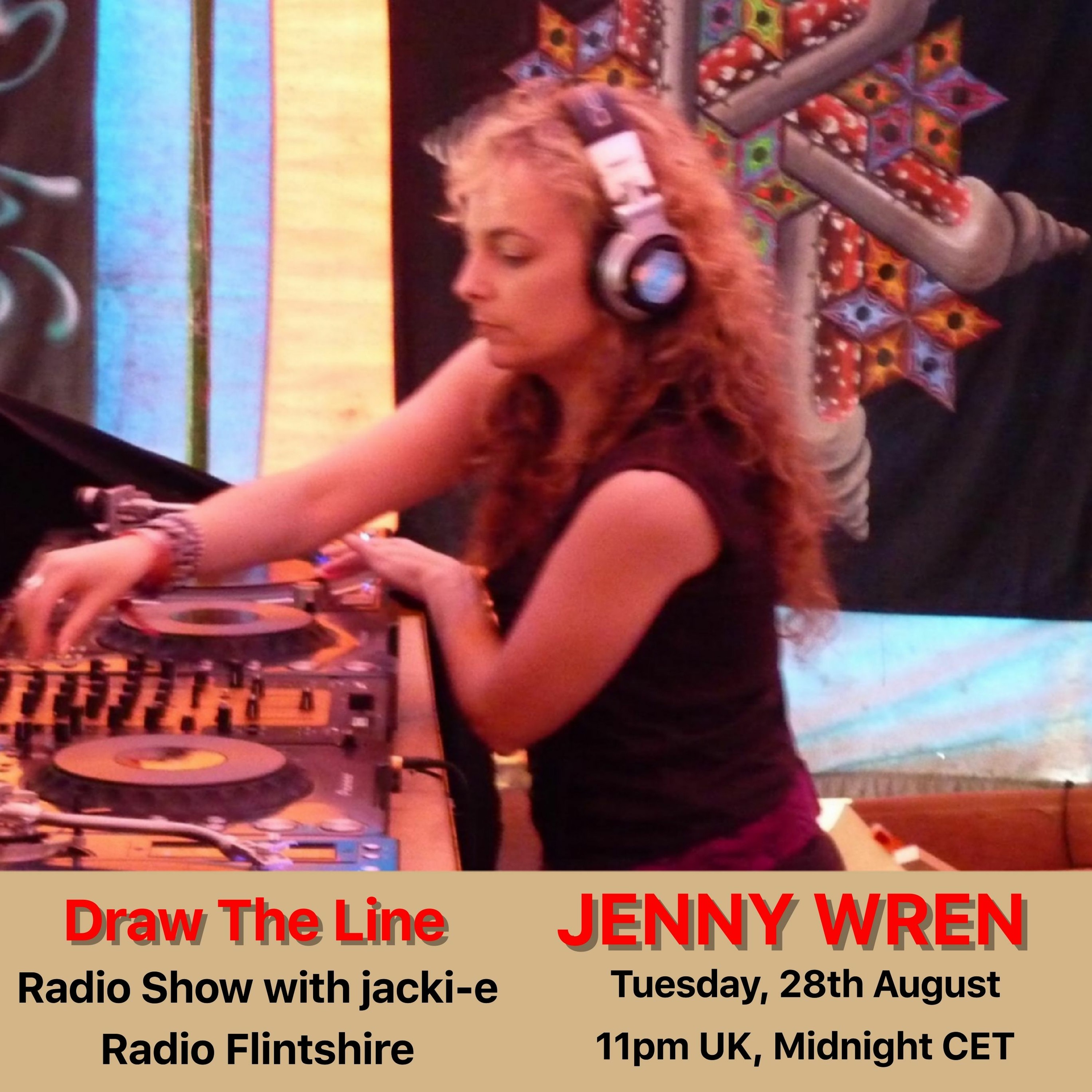 Jacki-E and Draw The Line Radio Show
