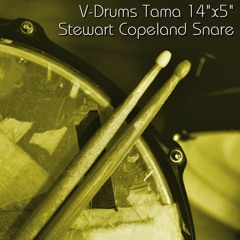 V-Drums Tama 14"x5" Stewart Copeland Snare DEMO