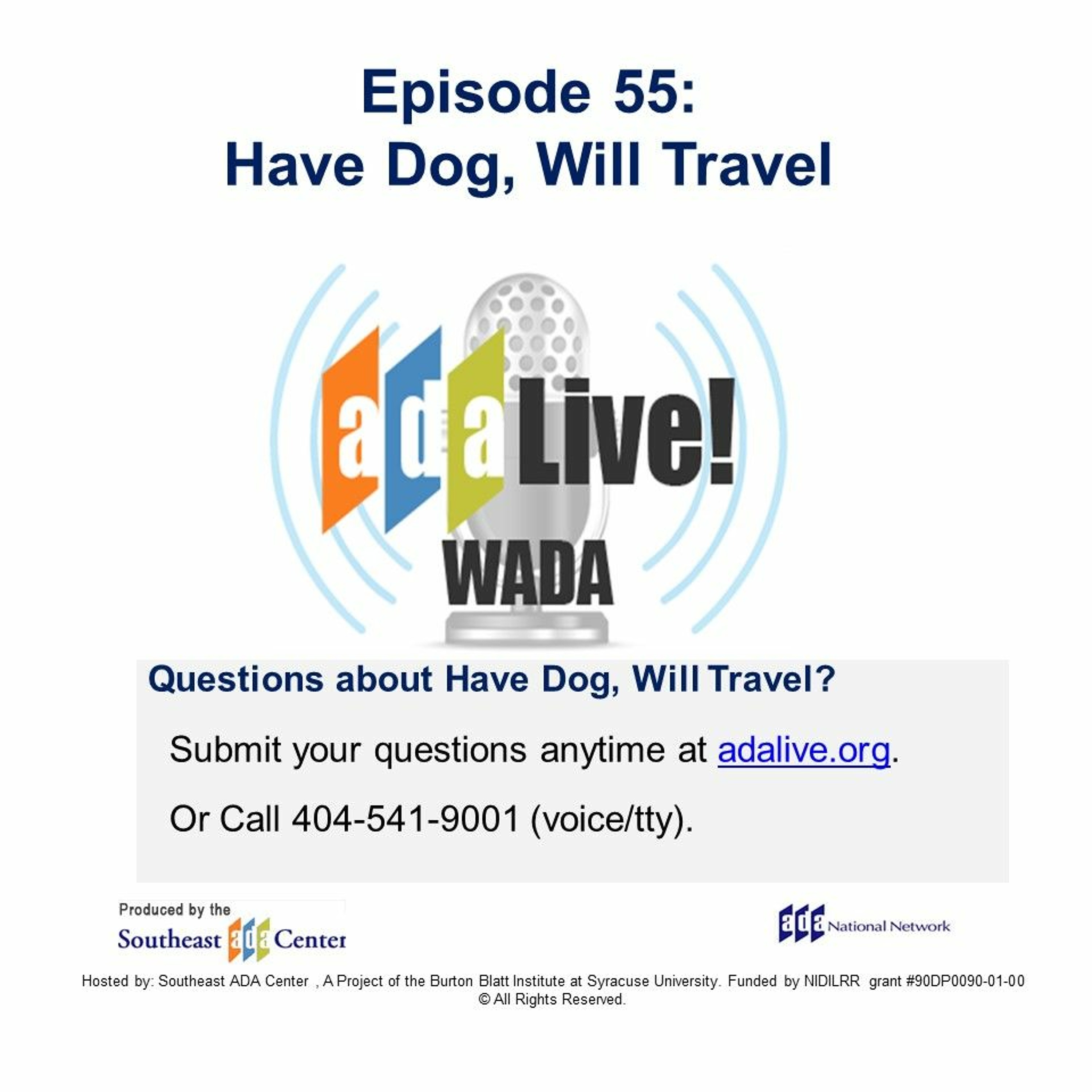 Episode 55: Have Dog, Will Travel episode artwork