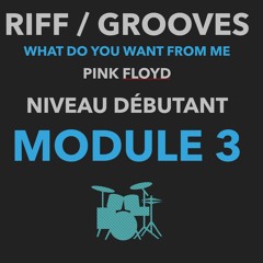 Riffs/Grooves - What Do You Want From Me - 104 Bpm