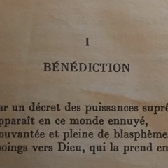 Bénédiction, Charles Baudelaire.