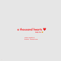 a thousand hearts