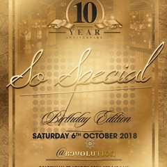 So Special X: Birthday Edition. MIXED BY DJ GALLISTAIR