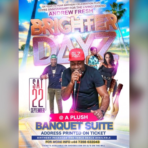 ANDREW FRESH BDAY & 23YRS ANNIVERSARY PROMO