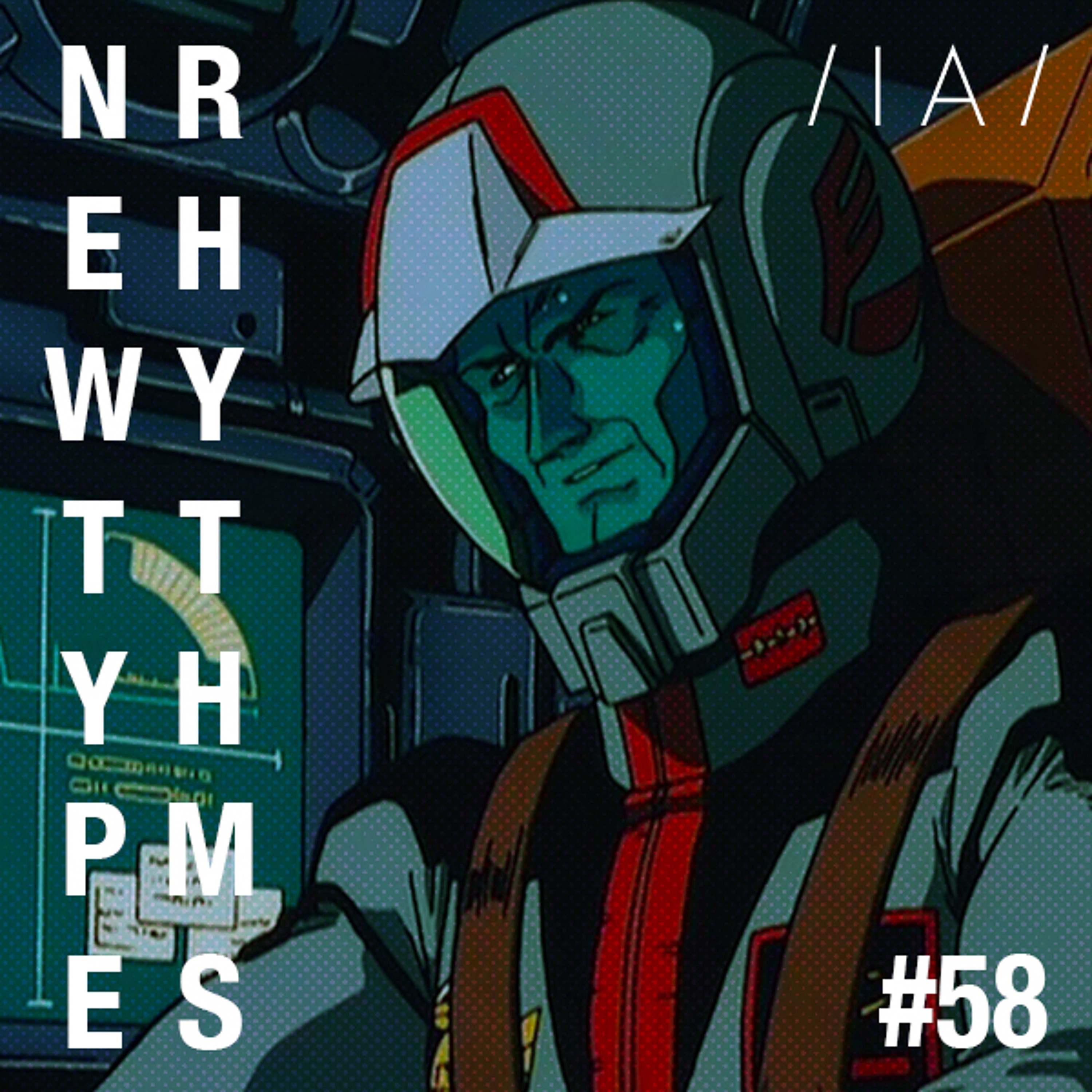 Newtype Rhythms #58 - Special Guest: Architectural episode artwork