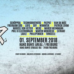 Schöppou@01.09.18-Summer Closing 2018 Hans-Bunte-Areal Freiburg