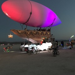 Burning Man Sonic Runway Aboard Airpusher 2018  Sunrise Set