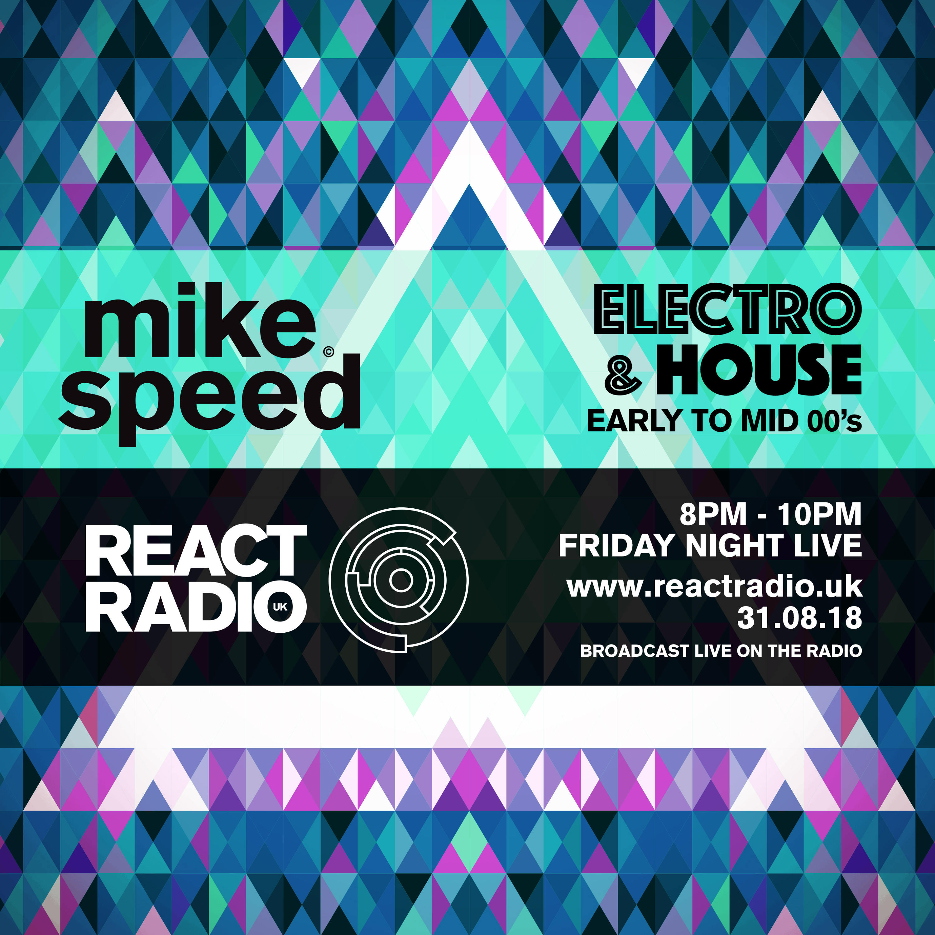 Mike Speed | React Radio UK Show | www.reactradio.uk | Underground & Oldskool Beats