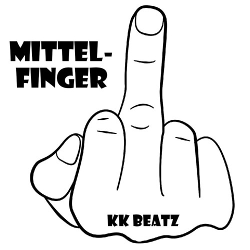 Mittelfinger, Finger | Galeriedruck